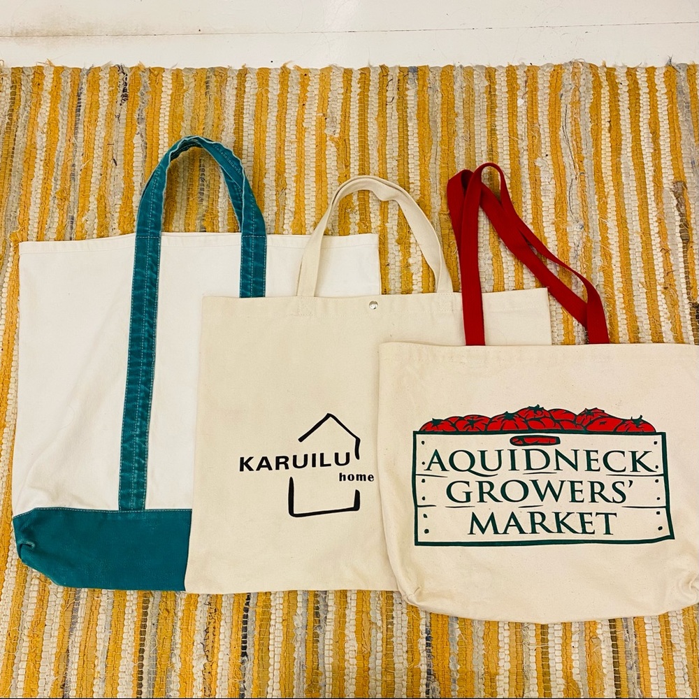 Three Large Reusable Totes Bundle - image 2